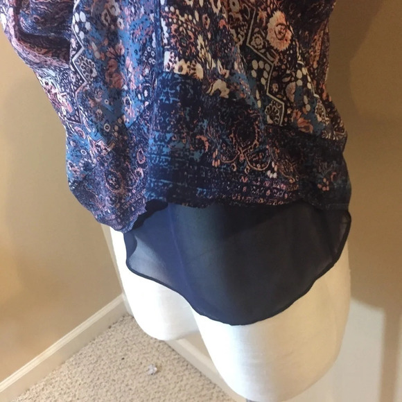 Joie Sleeveless Blouse Sz XS 100% Silk - Picture 4 of 6